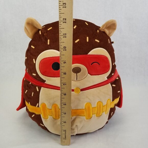 Squishmallows Hans The Hedgehog 12” Superhero Costume Squad Cape Plush Animal - Picture 9 of 13